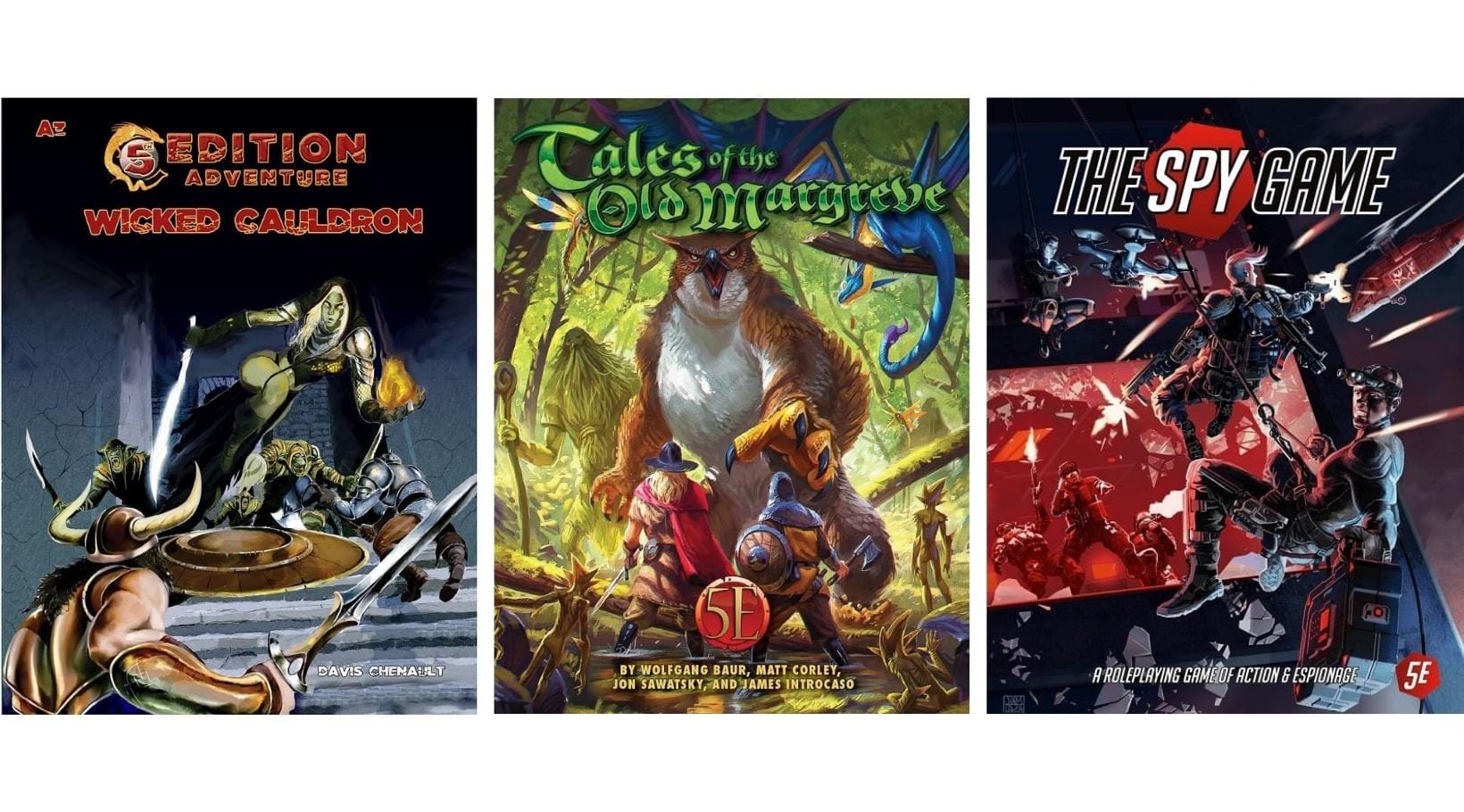 Příručky kompatibilní s&nbsp;pátou edicí D&D