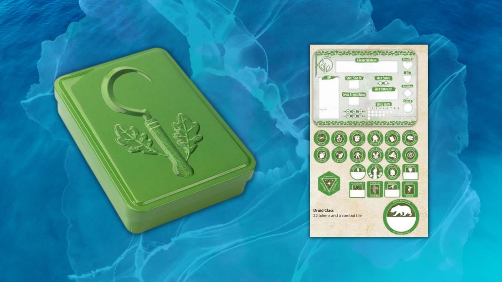 Dungeons & Dragons Druid Token Set