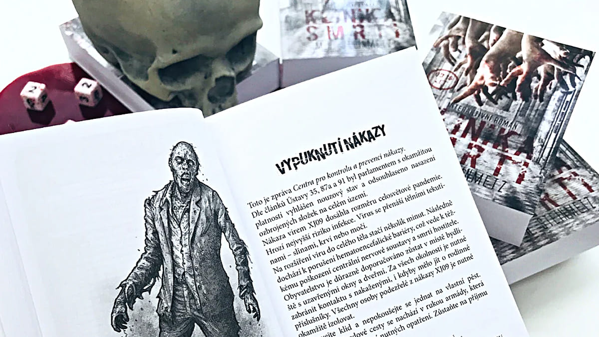 Recenze gamebooku Klinika Smrti