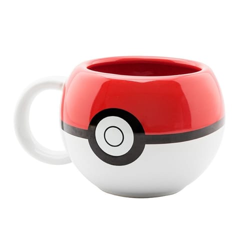 Levně 3D hrnek Pokémon - Pokéball