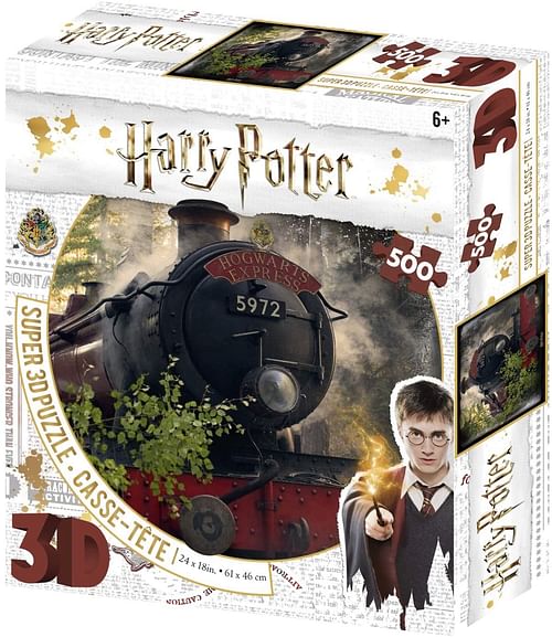 Obrázok Puzzle 3D Harry Potter The Hogwarts Express 500 dílků