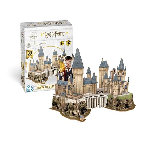 3D puzzle Harry Potter - Bradavický hrad, 197 dílků