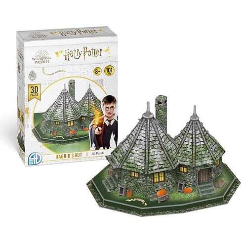 Obrázok 3D Puzzle Harry Potter - Hagridova hájenka, 101 dílků