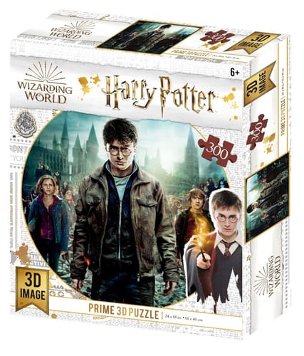 3D Puzzle Harry Potter - Harry, Hermiona a Ron, 300 dielikov 3D Puzzle Harry Potter - Harry, Hermiona a Ron, 300 dielikov