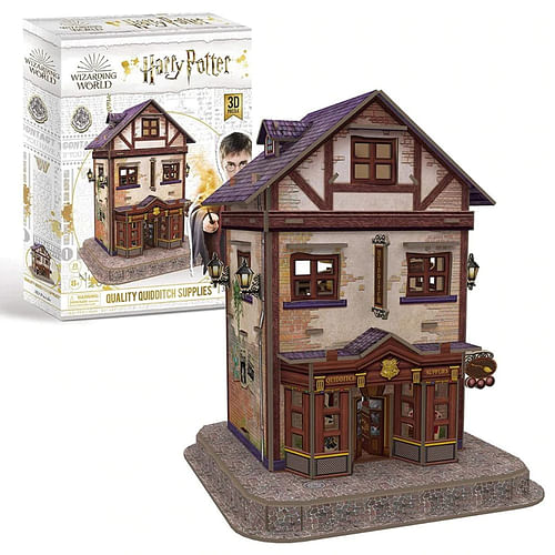 3D Puzzle Harry Potter - Prvotřídní potřeby pro famfrpál, 71 dílků