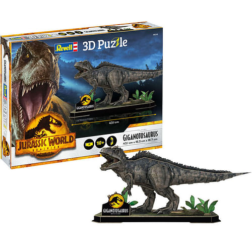 Obrázok 3D Puzzle Jurský svět - Giganotosaurus, 60 dílků