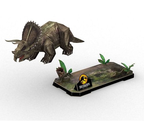 Obrázok 3D Puzzle Jurský svět - Triceratops, 44 dílků