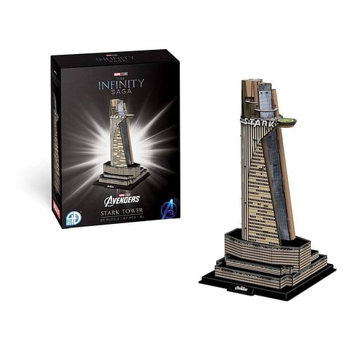 3D Puzzle Marvel - Stark Tower, 67 dílků
