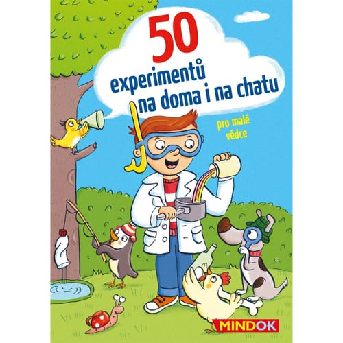 Levně 50 experimentů na doma i na chatu