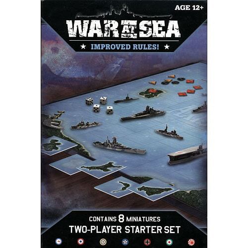 Axis & Allies Naval Miniatures: War at Sea 2 Player Starter Set