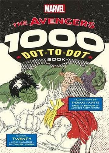 Marvel's Avengers 1000 Dot-to-Dot Book - spojovačky