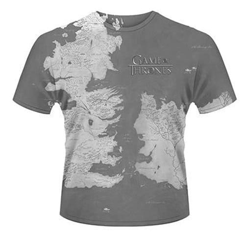 Tričko Game of Thrones - Mapa Westerosu Tričko Game of Thrones - Mapa Westerosu