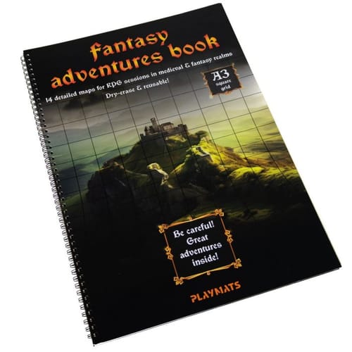 Levně A3 RPG Book - čtvercová mřížka