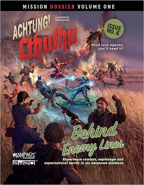 Levně Achtung! Cthulhu 2d20: Mission Dossier 1 - Behind Enemy Lines