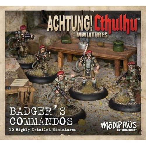 Achtung! Cthulhu: Badger's Commandos