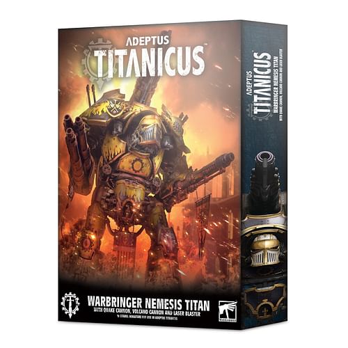Adeptus Titanicus: Warbringer Nemesis Titan with Quake Cannon