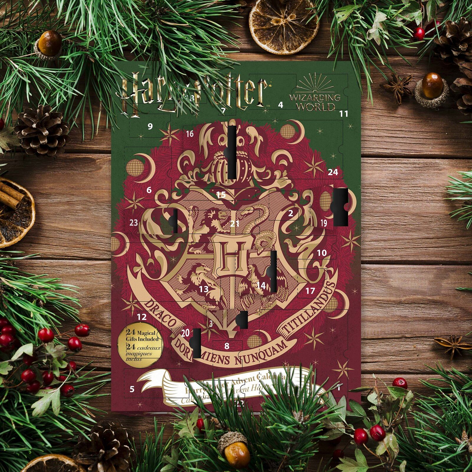 Adventní kalendář Harry Potter Vánoce v magickém světě Fantasyobchod.cz