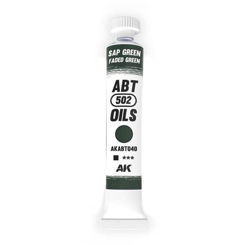 AK Interactive: ABT 502 - Sap Green/Faded Green AK Interactive: ABT 502 - Sap Green/Faded Green