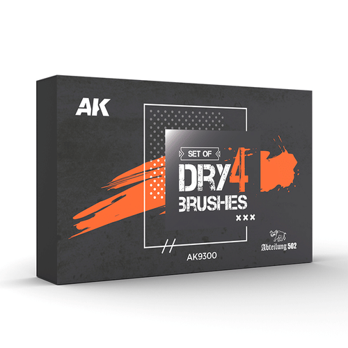 AK Interactive: Dry Brush Set AK Interactive: Dry Brush Set