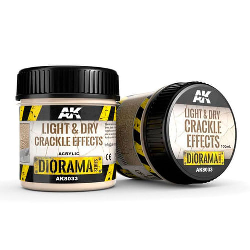 AK Interactive: Effects - Light & Dry Crackle AK Interactive: Effects - Light & Dry Crackle