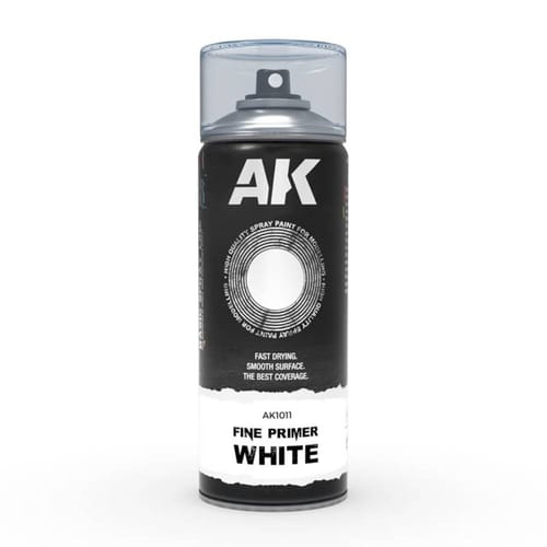 Levně AK Interactive - Fine Primer White Spray