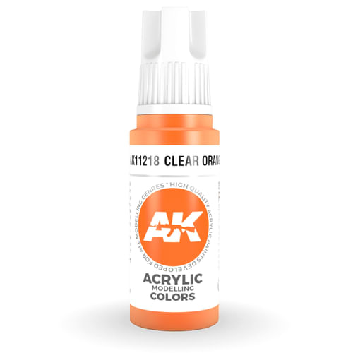 AK Interactive: General Series - Clear Orange AK Interactive: General Series - Clear Orange