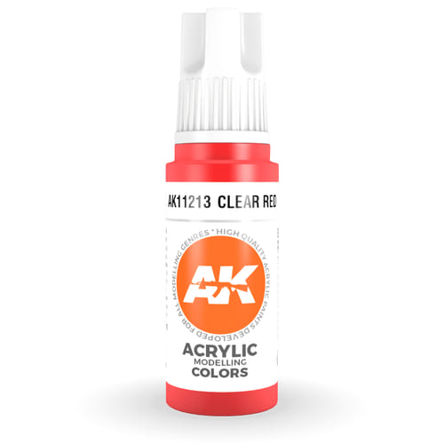 AK Interactive: General Series - Clear Red AK Interactive: General Series - Clear Red