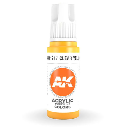 AK Interactive: General Series - Clear Yellow AK Interactive: General Series - Clear Yellow