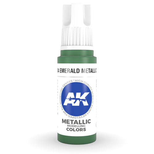 AK Interactive: General Series - Emerald Metallic Green AK Interactive: General Series - Emerald Metallic Green