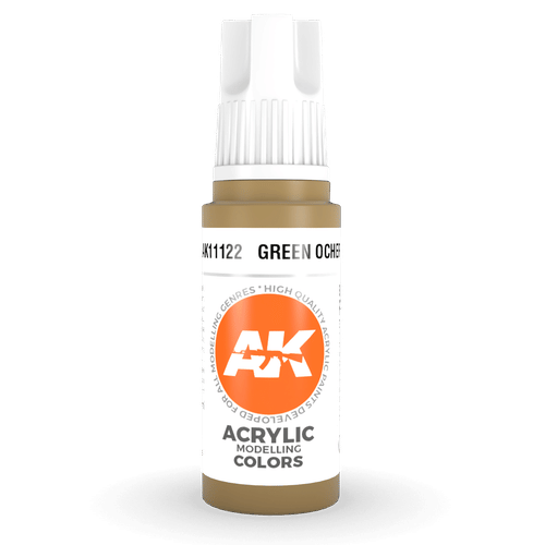 AK Interactive: General Series - Green Ocher AK Interactive: General Series - Green Ocher