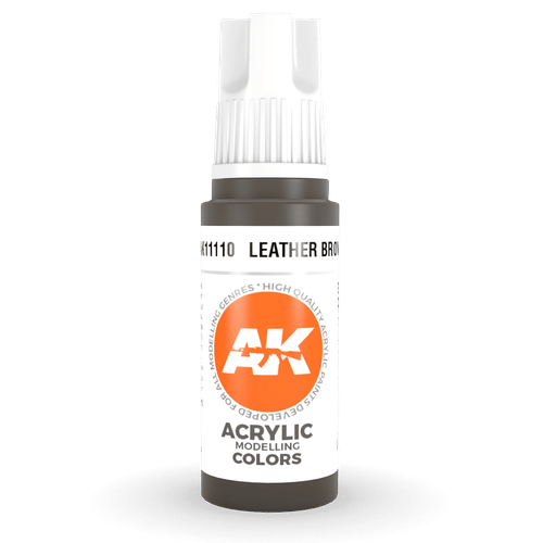 AK Interactive: General Series - Leather Brown AK Interactive: General Series - Leather Brown