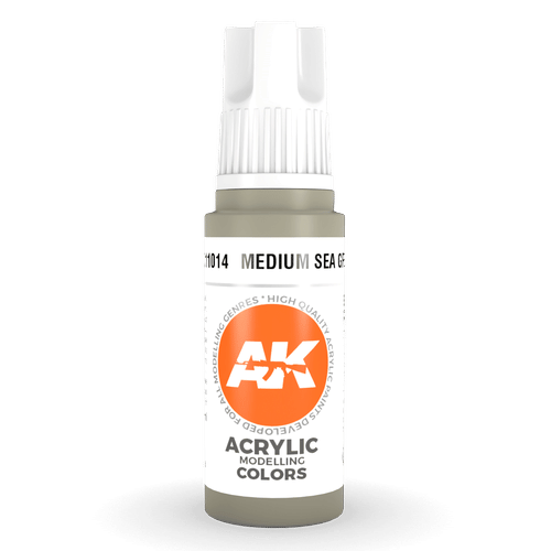 AK Interactive: General Series - Medium Sea Grey AK Interactive: General Series - Medium Sea Grey
