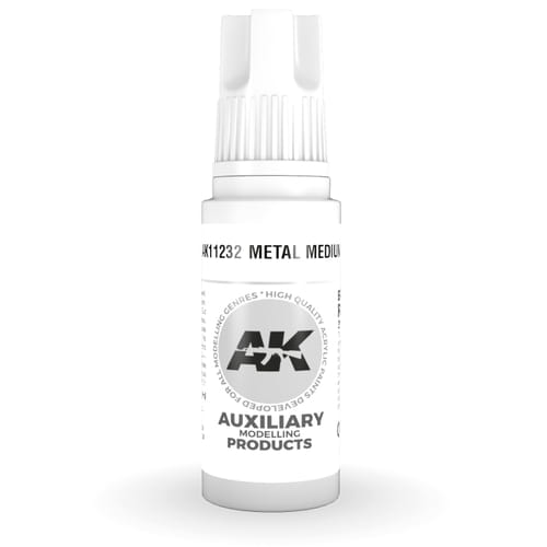 AK Interactive: General Series - Metal Medium AK Interactive: General Series - Metal Medium