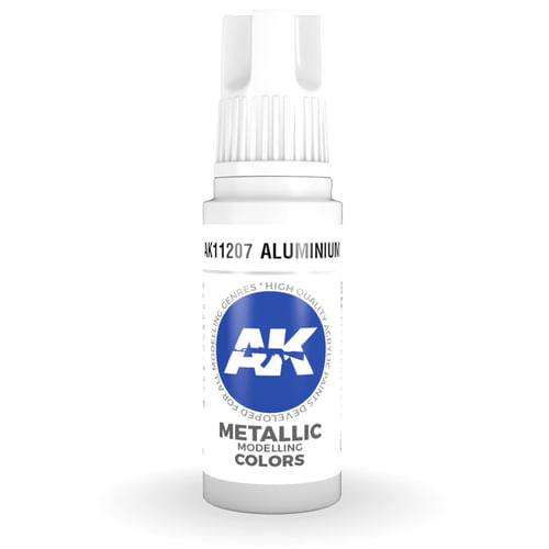 AK Interactive: General Series - Metallic Aluminium AK Interactive: General Series - Metallic Aluminium