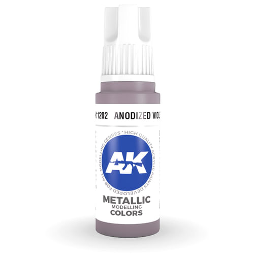 AK Interactive: General Series - Metallic Anodized Violet AK Interactive: General Series - Metallic Anodized Violet