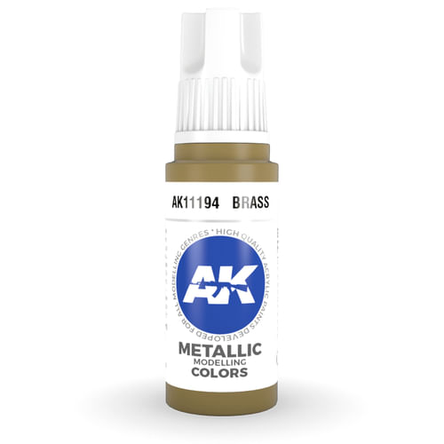 AK Interactive: General Series - Metallic Brass AK Interactive: General Series - Metallic Brass