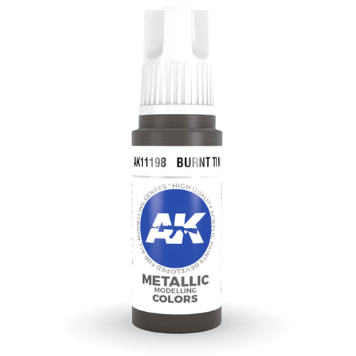 Levně AK Interactive: General Series - Metallic Burnt Tin