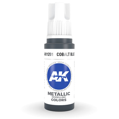 AK Interactive: General Series - Metallic Cobalt Blue AK Interactive: General Series - Metallic Cobalt Blue