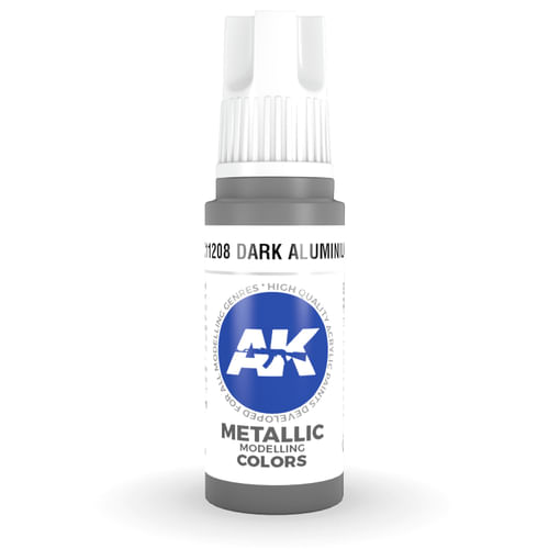 AK Interactive: General Series - Metallic Dark Aluminium AK Interactive: General Series - Metallic Dark Aluminium
