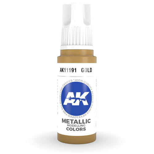 Levně AK Interactive: General Series - Metallic Gold