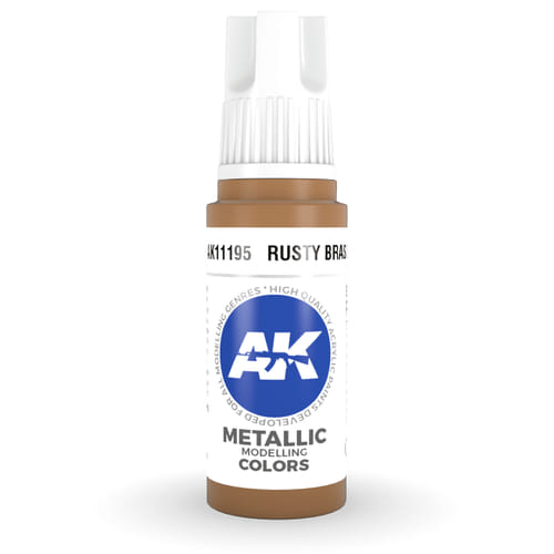AK Interactive: General Series - Metallic Rusty Brass AK Interactive: General Series - Metallic Rusty Brass