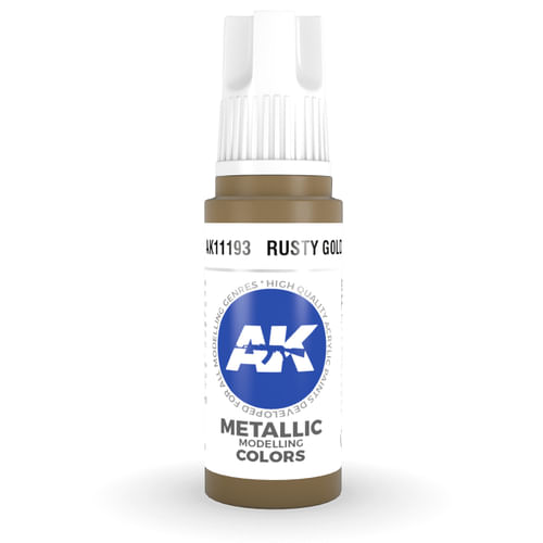 AK Interactive: General Series - Metallic Rusty Gold AK Interactive: General Series - Metallic Rusty Gold
