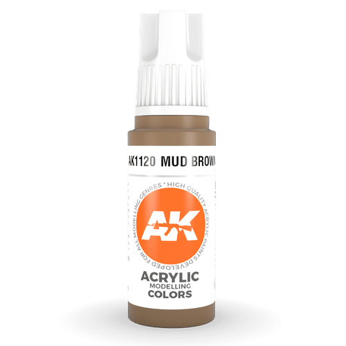 AK Interactive: General Series - Mud Brown AK Interactive: General Series - Mud Brown
