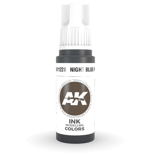 AK Interactive: General Series - Night Blue Ink AK Interactive: General Series - Night Blue Ink