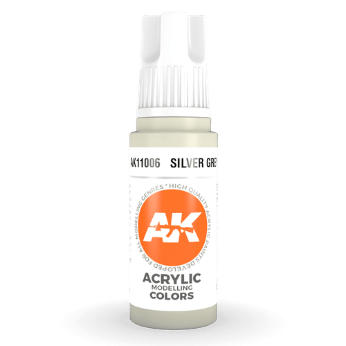 AK Interactive: General Series - Silver Grey AK Interactive: General Series - Silver Grey