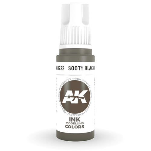 Levně AK Interactive: General Series - Sooty Black Ink