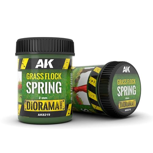 AK Interactive - Grass Flock Spring 2mm AK Interactive - Grass Flock Spring 2mm