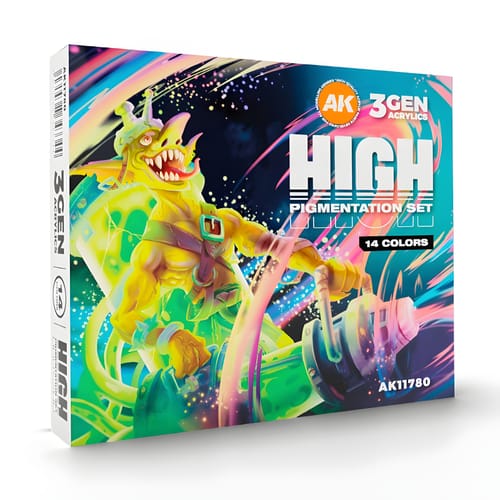 Levně AK Interactive - High Pigmentation Set (14 barev)
