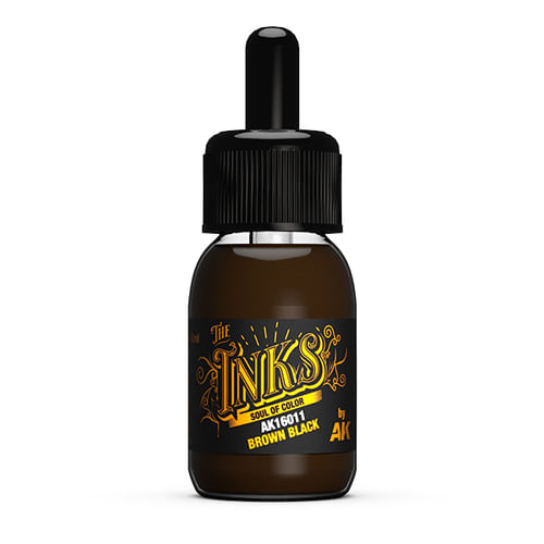 AK Interactive: Inks - Brown Black AK Interactive: Inks - Brown Black