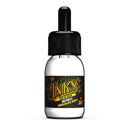 Levně AK Interactive: Inks - Inmaculate White